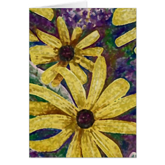 Cartão Girassóis