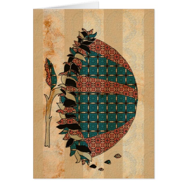 Cartão Girassol (Frente)