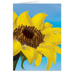 Cartão Girassol