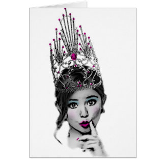 Cartão girlcrowned