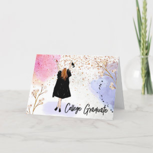 Cartão Girls Formandos