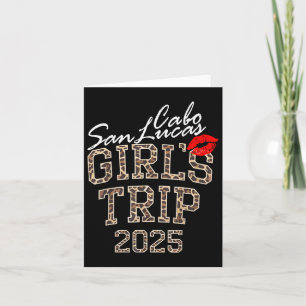 Cartão Girls Trip Cabo San Lucas 2025 Womens Weekend Birt