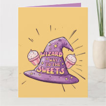 Girly Halloween - Wizard Way to the Sweets