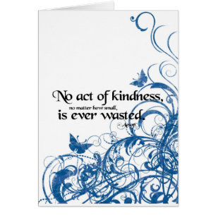 Cartão giro da borboleta gentil