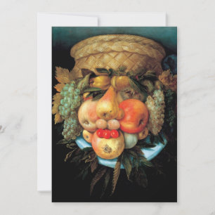 Cartão Giuseppe Arcimboldo - Fruta
