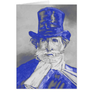 Cartão Giuseppe Verdi