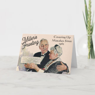 Cartão Glacé - Cobrindo Erros Desde Que Personalizados