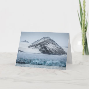 Cartão Glaciar Ártico