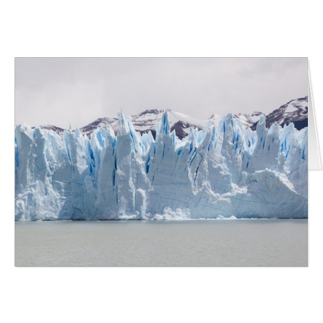 Cartão Glaciar Perito Moreno, Patagônia, Argentina (Frente Horizontal)