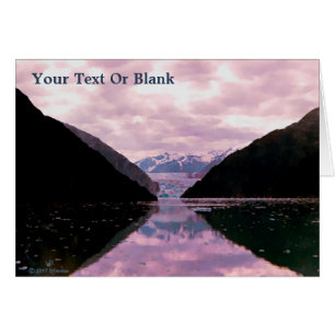 Cartão Glacier Fjord