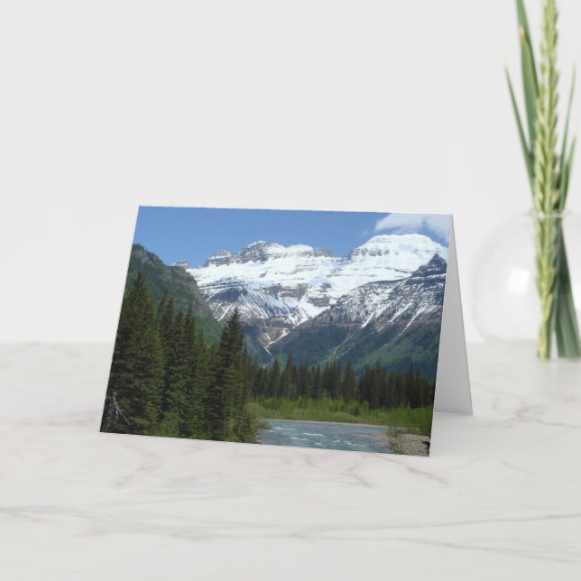 Cartão Glacier Park Montana (Frente)