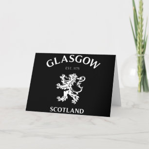 CARTÃO GLASGOW, ESCÓCIA