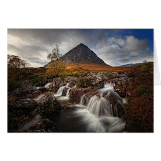 Cartão Glencoe, ANSR de Buchaille Etive, Scotland