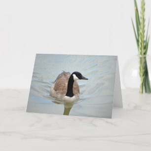 Cartão Gliding Goose