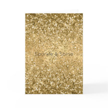 Glitzy Dourado Glam Glitter Sparkle