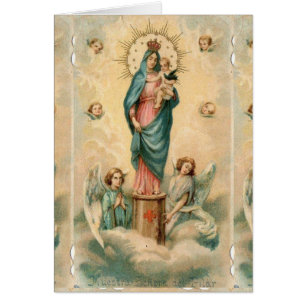 Cartão Glória À Nossa Senhora Do Pilar