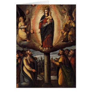 Cartão Glória À Nossa Senhora Do Pilar