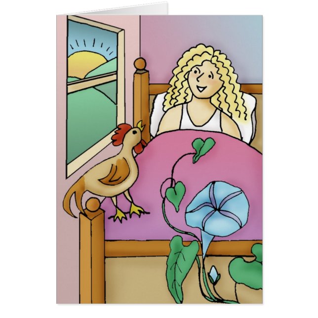 Cartão Glória da Manhã (Frente)