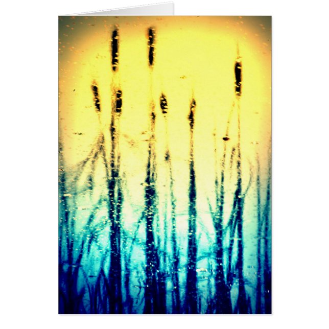 Cartão Glória refletida (Frente)