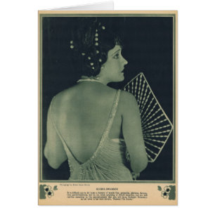 Cartão Gloria Swanson 1922