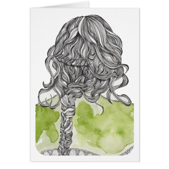 Cartão Glória trançada (Frente)