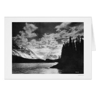 Cartão Glorious Alaska Mountain 1920
