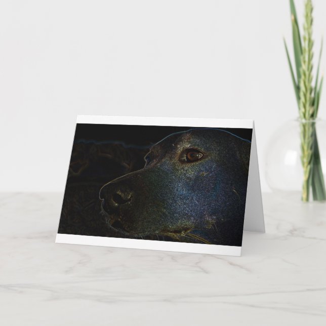 Cartão Glowing ruka (Frente)