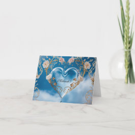 Cartão Glückwunsch zur Hochzeit