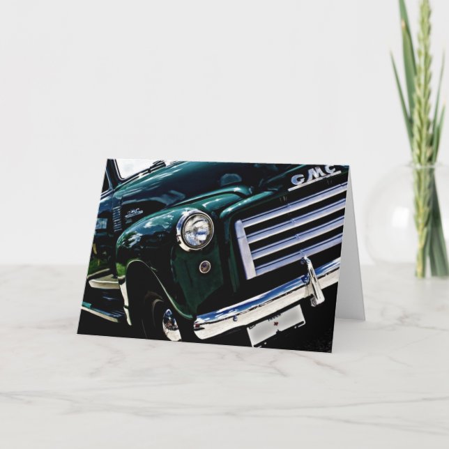 Cartão GMC  Truck (Frente)