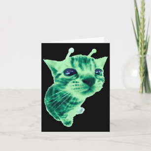 Cartão Gnarp Cat Bobo Alienígena Cat Memória Brainrot Mem