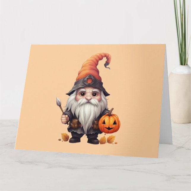 Cartão Gnom gnome (Frente)