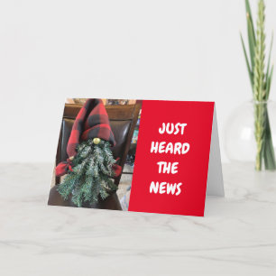 Cartão GNOME DIZ **FELIZ 50º ANIVERSÁRIO** Card