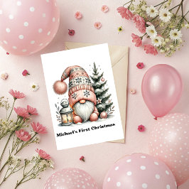 Cartão Gnome for the Holidays Card