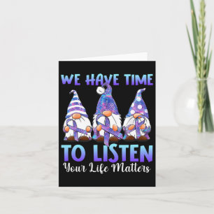 Cartão Gnomias Temos Tempo Para Ouvir O Seu Problema De V