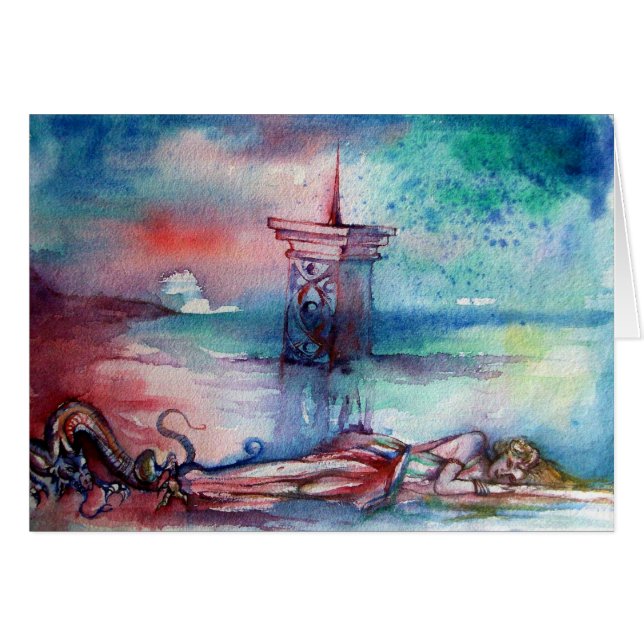 CARTÃO GNOMON E SENHORA DO LAGO (Frente Horizontal)