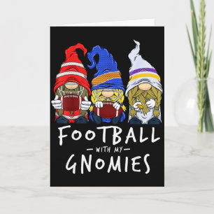 Cartão Gnomos do Futebol Futebol Com Meus Gnomos Para Men