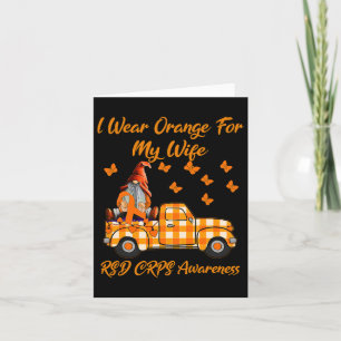Cartão Gnomos Eu Visto Laranja Para Minha Esposa Rsd Crps