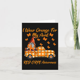 Cartão Gnomos Eu Visto Laranja Para Minha Tia Rsd Crps Aw