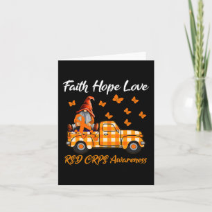 Cartão Gnomos Faith Esperança Adora Consciência RSD CRPS