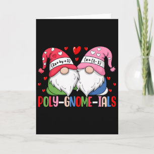 Cartão Gnomos Piada de Matemática Professor Álgebra Cálcu