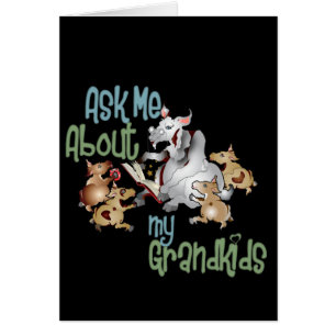 Cartão Goat Grand Kids - Avó