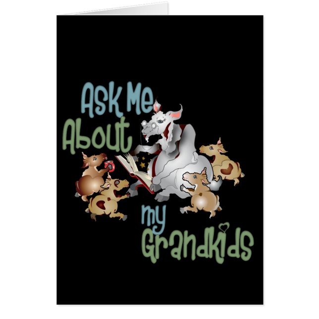 Cartão Goat Grand Kids - Avó (Frente)