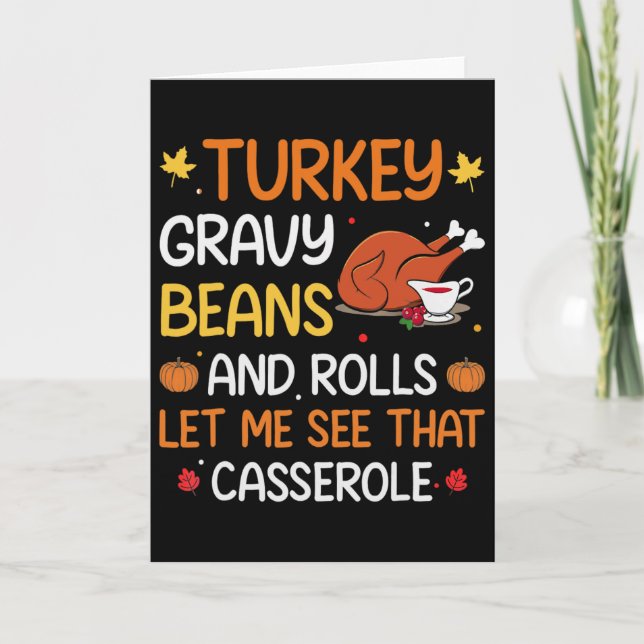 Cartão Gobble Til You Wobble Turkey Pilgrim Boys than (Frente)