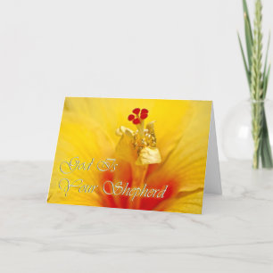 Cartão God Is Your Shepherd Card