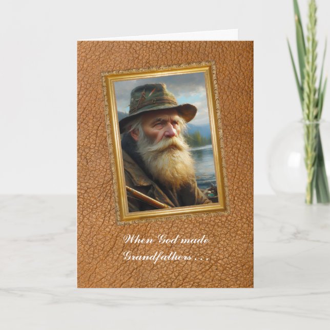 Cartão God threw away the Grandfather mold (Frente)