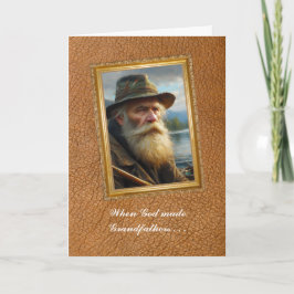 Cartão God threw away the mold for special person