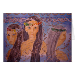 Cartão Goddes triplo