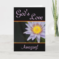 God's Love Greeting Card