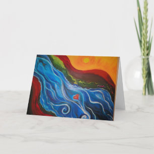 Cartão going with the flow