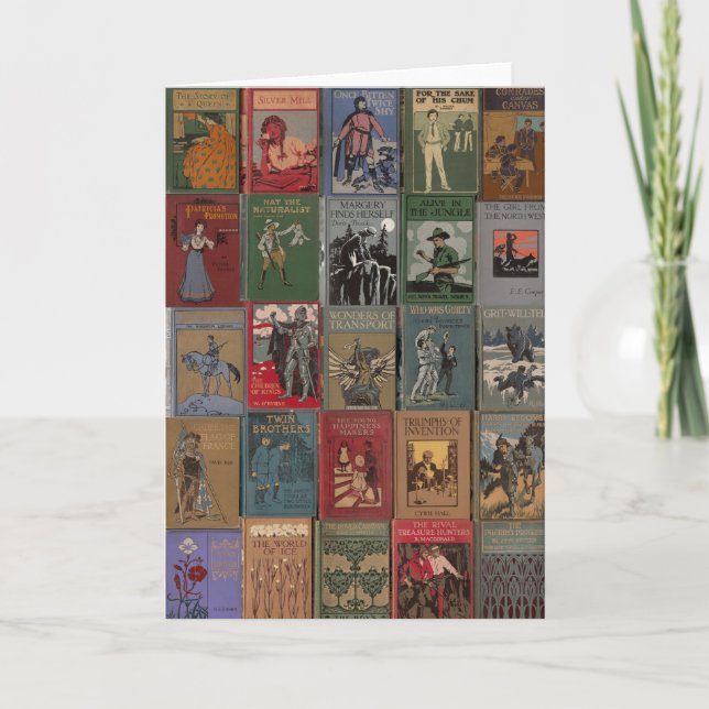 Cartão Golden Age of Book Design (Frente)